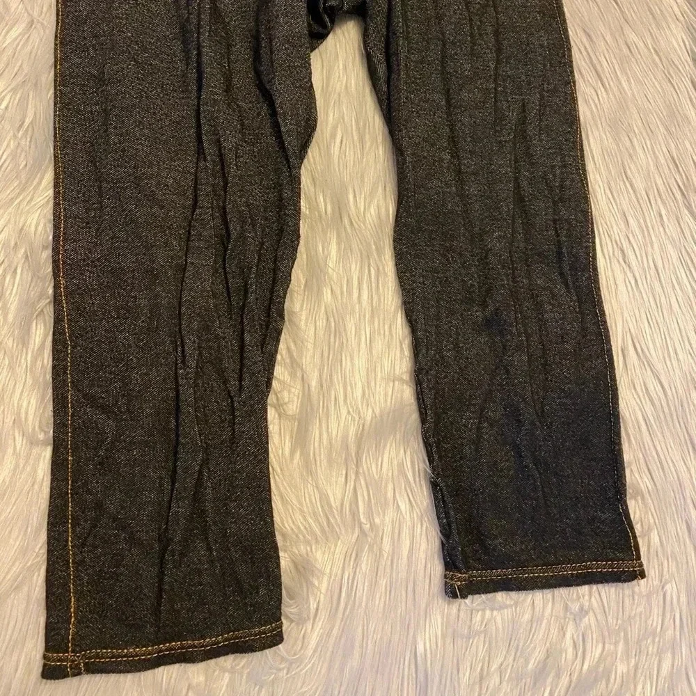 Women’s Small Dark Wash Jeggings Stretch Denim Leggings Capri Pants